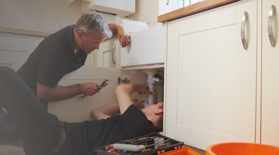Professional burst pipe repair services in Mistletoe, KY
